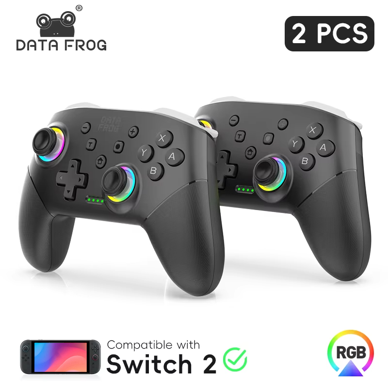 Gaming Console For Android Tv - DATA FROG Lot de 2 manettes