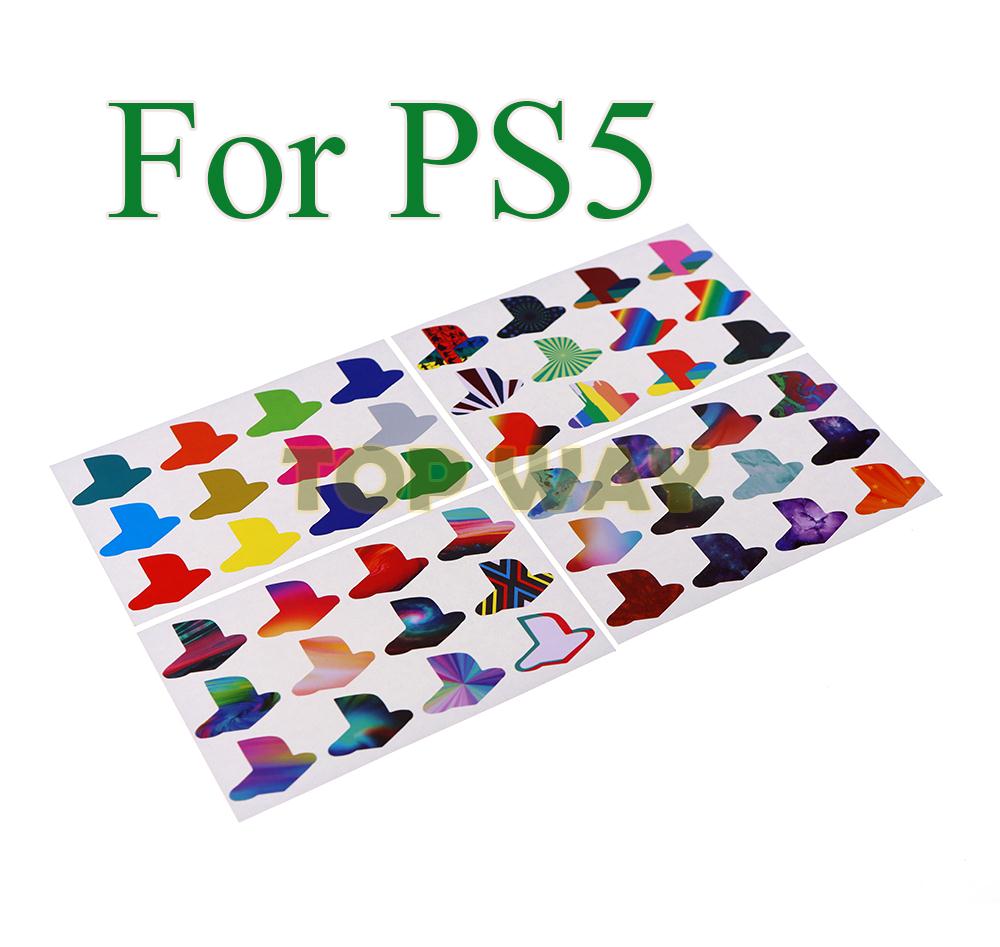 Gaming Console Controller - Lot de 12 autocollants colorés pour