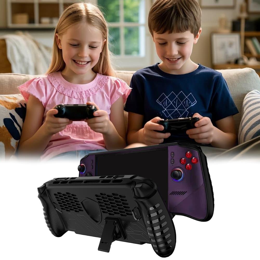 Gaming Console Design - Étui souple en TPU avec béquille