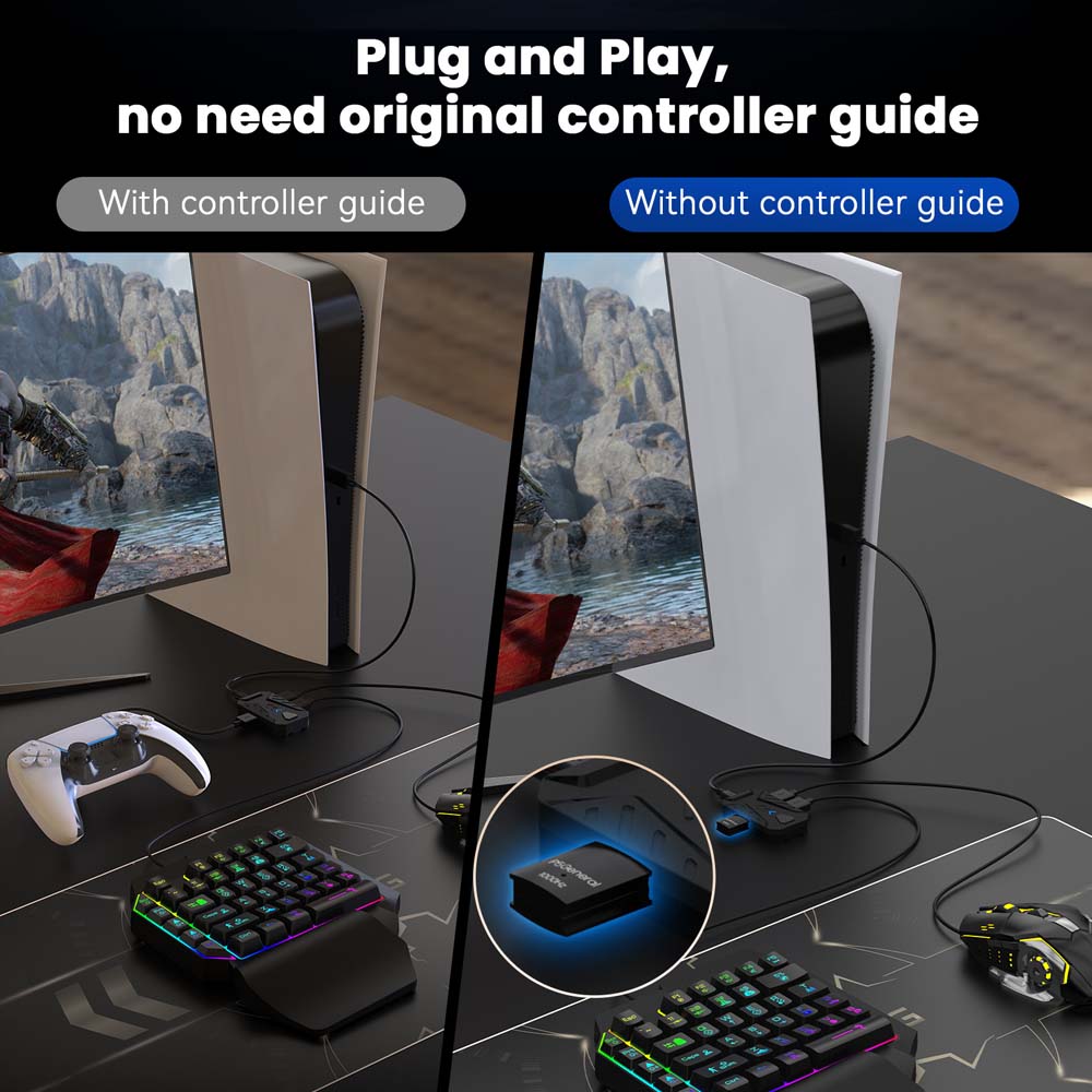 Combo clavier et souris pour j - Gaming Console Controller avis et prix