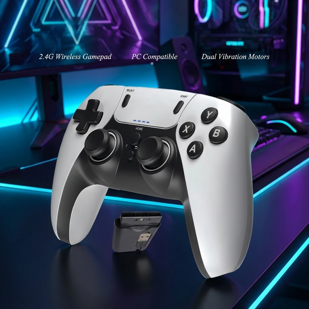 Manette de jeu à double vibrat - Gaming Console For Android Tv avis et prix