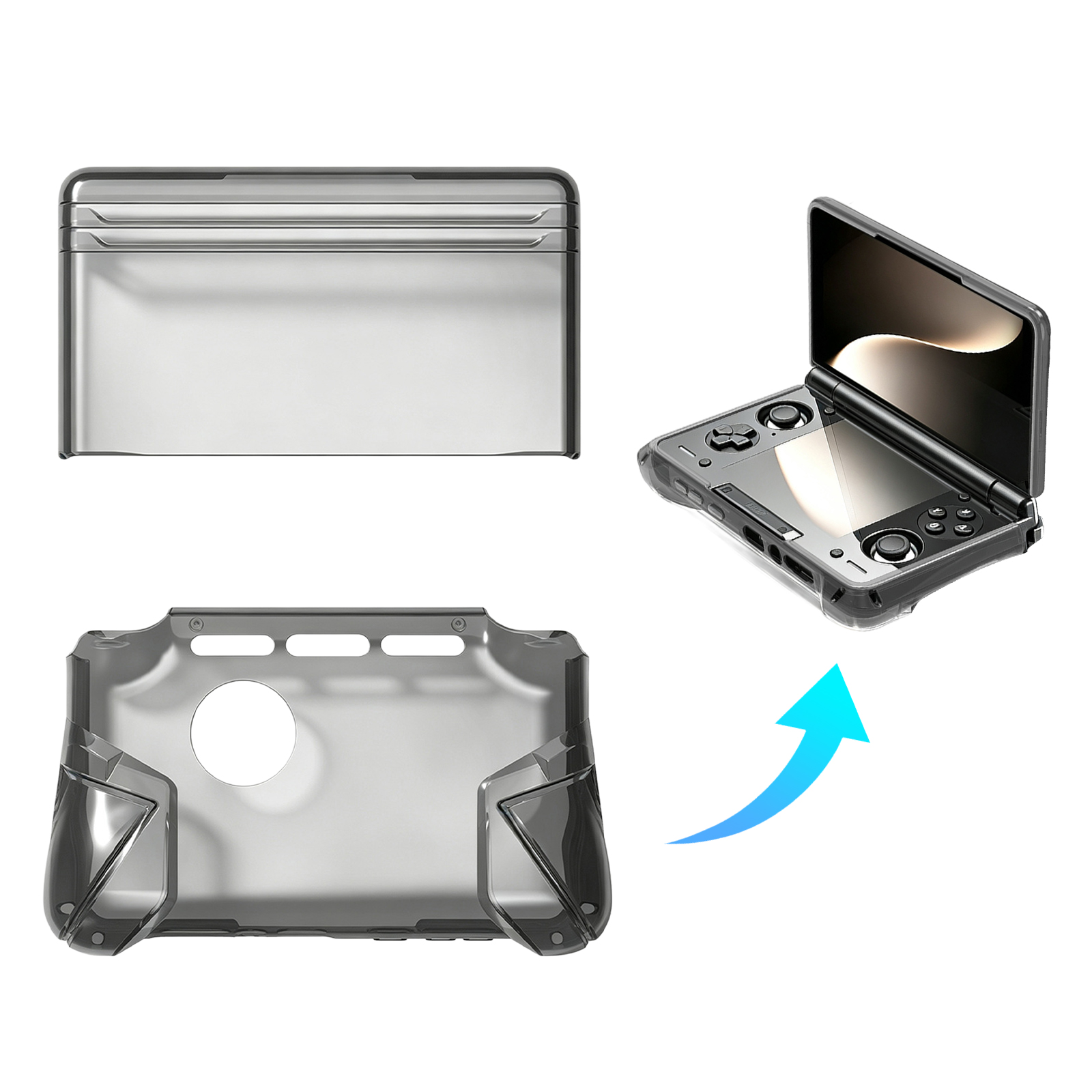 Coque de protection transparen - Gaming Console Design avis et prix