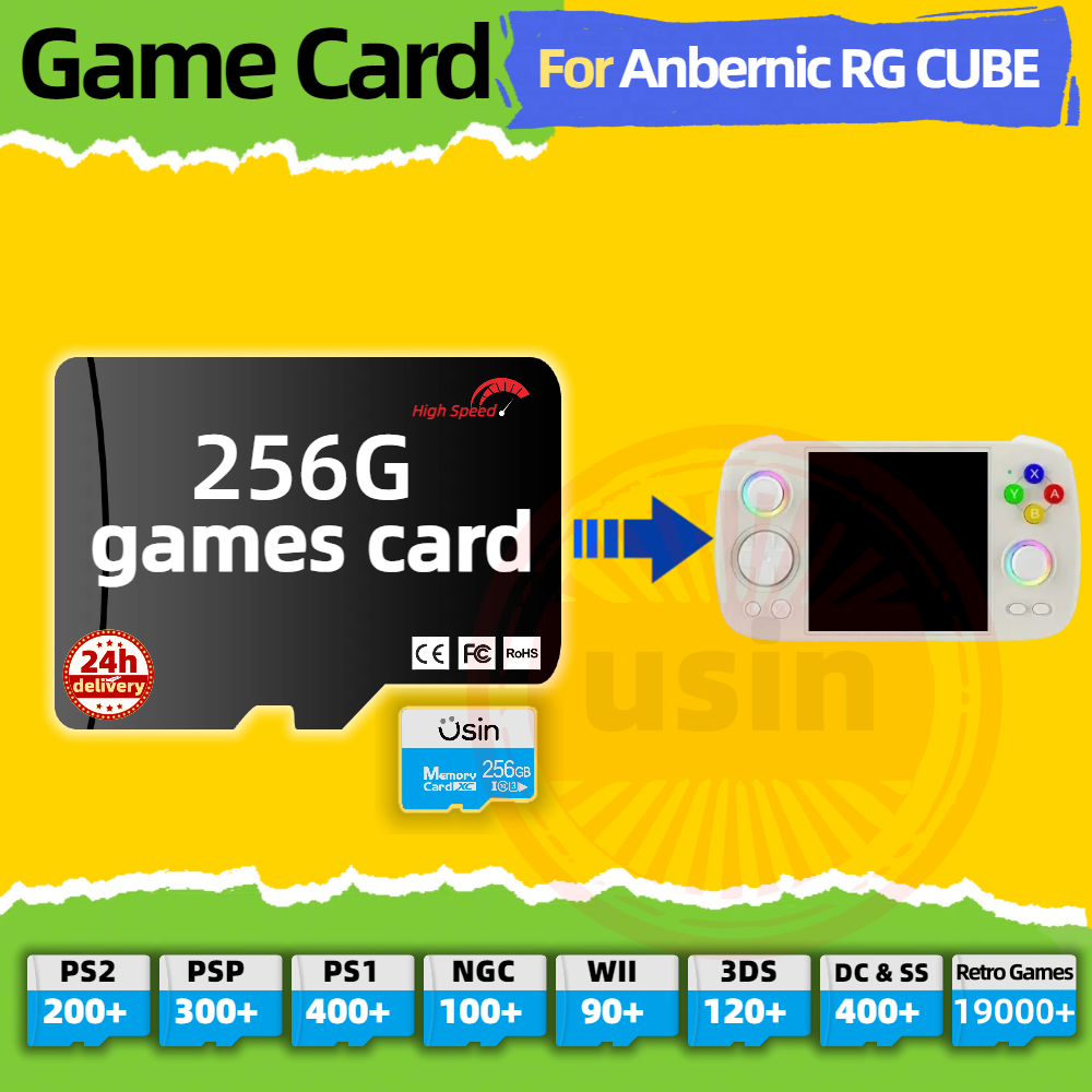 Carte de jeu pour Anbernic RG  - Gaming Console Cube avis et prix