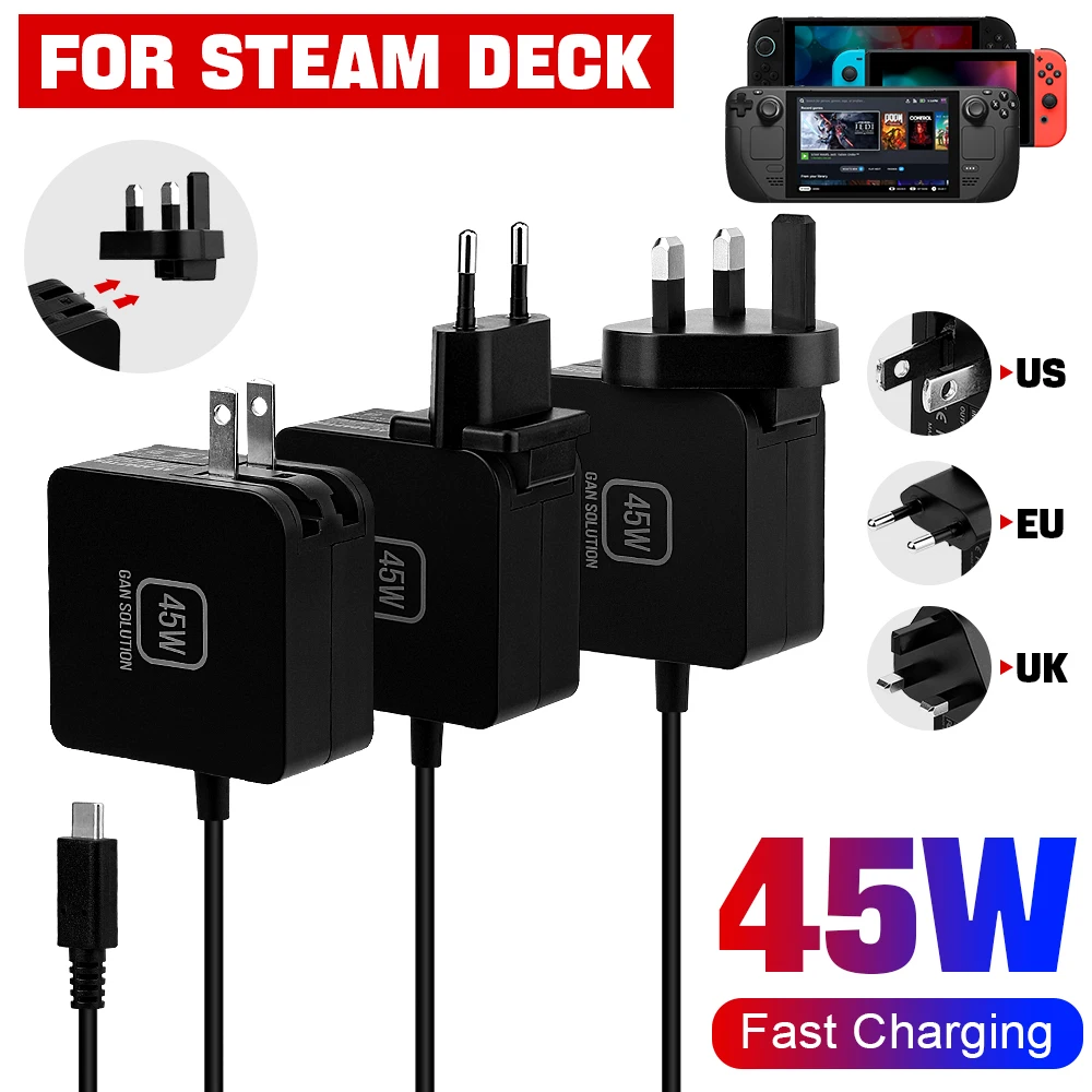 NOUVEAU Adaptateur secteur 45W - Gaming Console Uk avis et prix