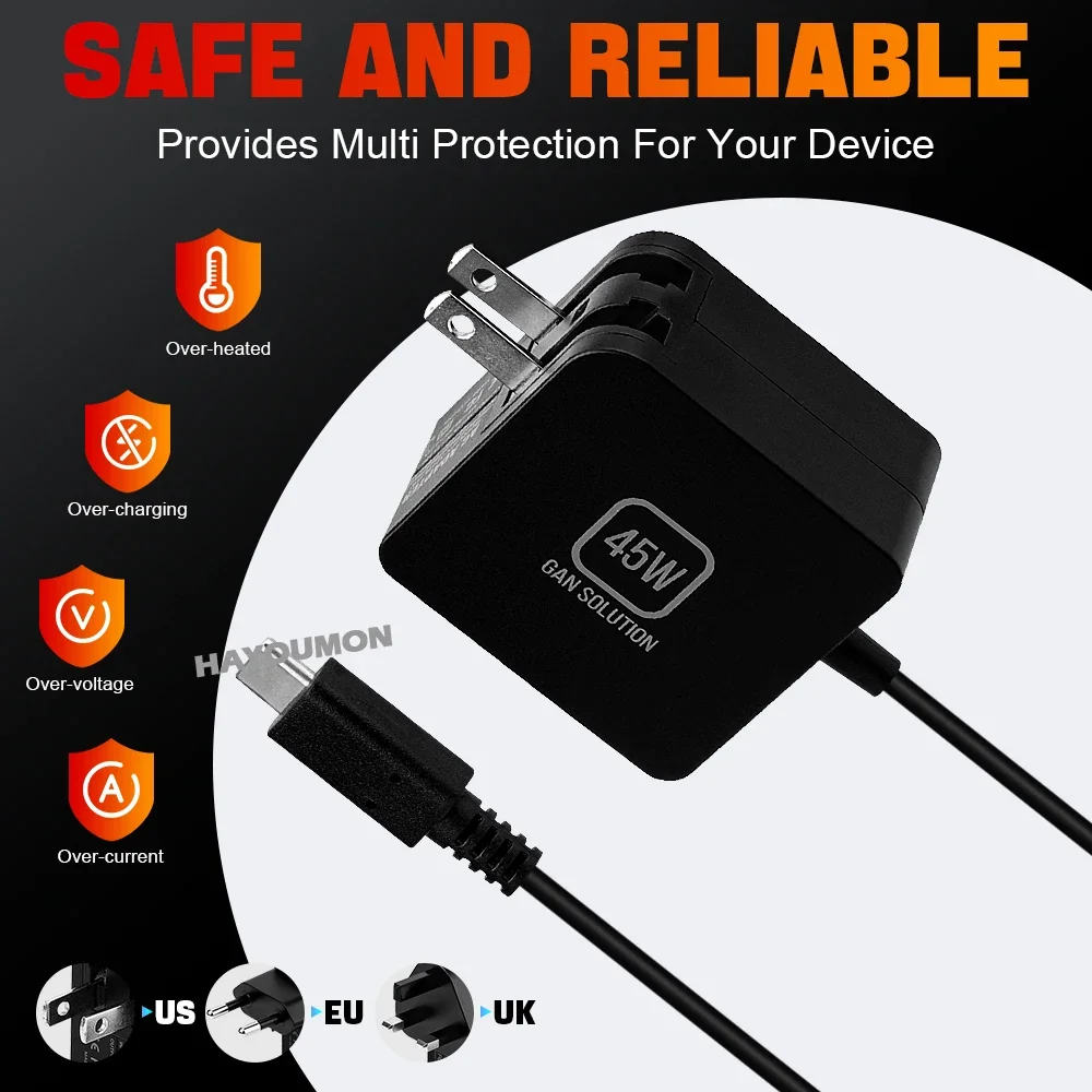 NOUVEAU Adaptateur secteur 45W - Gaming Console Uk avis et prix