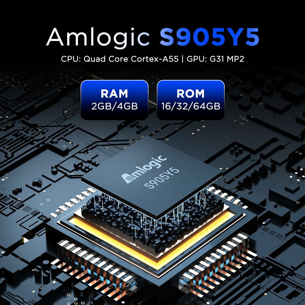 Amlogic S905Y5 Android14.0 4K  - Gaming Console For Android Tv avis et prix