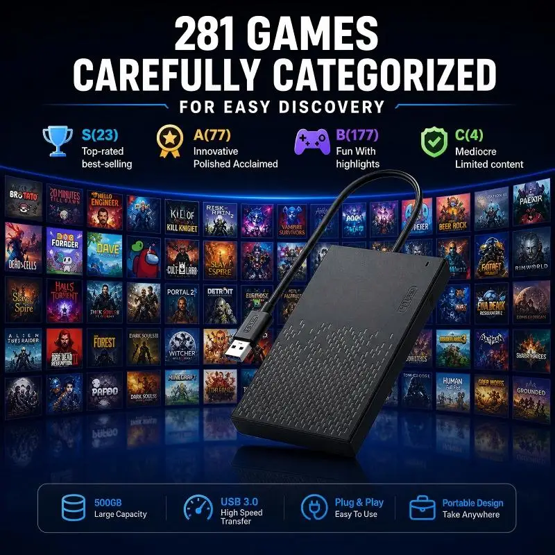 Disque dur de jeu ZieBuddy Plu - Gaming Console Download avis et prix
